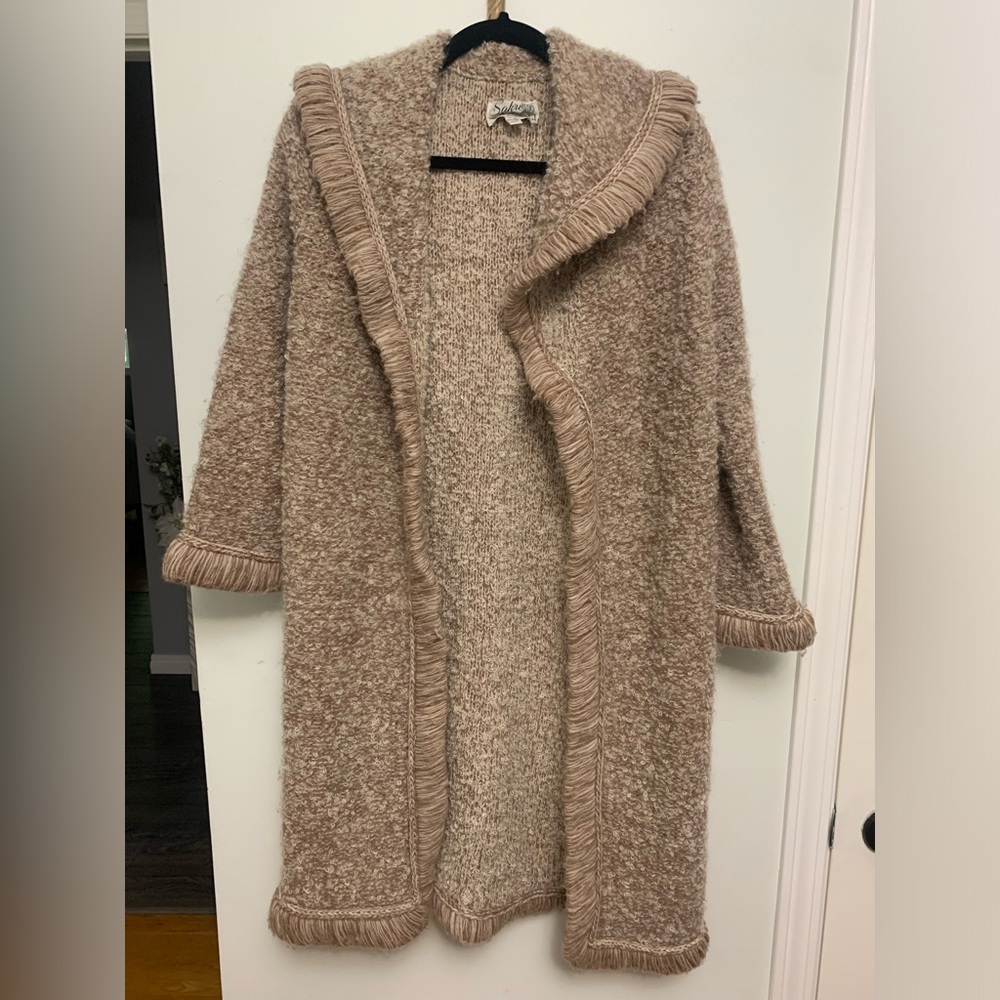 Vintage Sakri Hand Fashion Knitwear coat